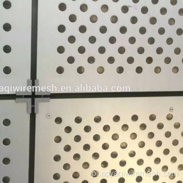 Okrągły metalowy panel z hałasem ze stali nierdzewnej